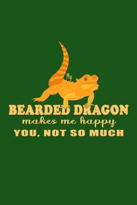 Book cover for My Bearded Dragon Makes Me Happy You, Not So Much?