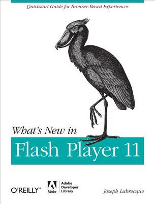 Book cover for What's New in Flash Player 11