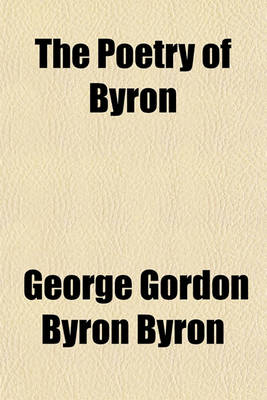 Book cover for The Poetry of Byron