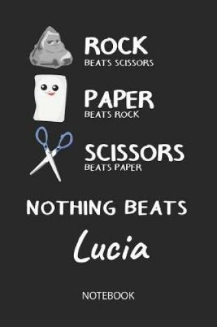 Cover of Nothing Beats Lucia - Notebook