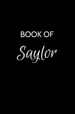Cover of Book of Saylor