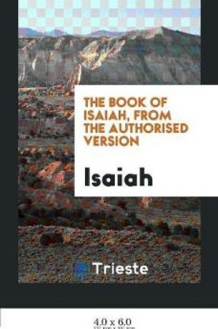 Cover of The Book of Isaiah, from the Authorised Version