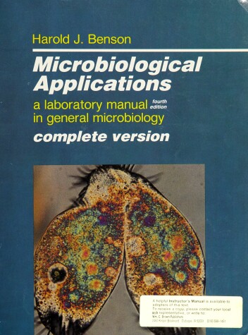 Book cover for Microbiological Applications