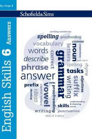 Cover of English Skills Answers Book 6