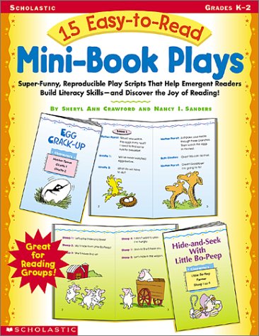 Book cover for 15 Easy-To-Read Mini-Book Plays