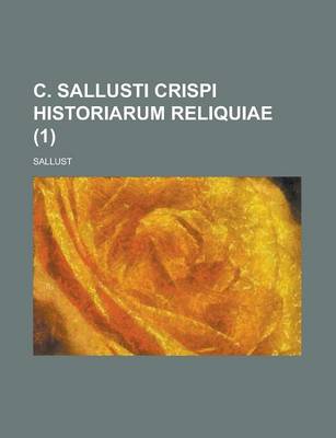 Book cover for C. Sallusti Crispi Historiarum Reliquiae (1)