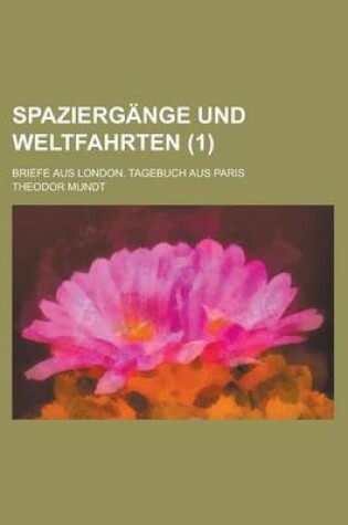 Cover of Spaziergange Und Weltfahrten; Briefe Aus London. Tagebuch Aus Paris (1 )