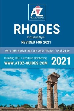 Cover of A to Z guide to Rhodes 2021, Including Symi