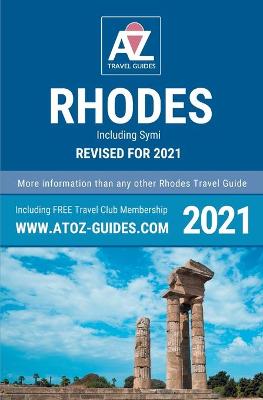 Book cover for A to Z guide to Rhodes 2021, Including Symi
