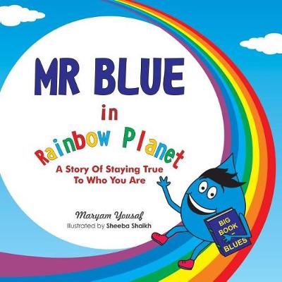 Book cover for Mr Blue in Rainbow Planet