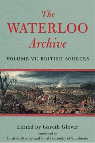 Cover of Waterloo Archive: Volume VI