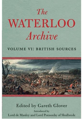 Book cover for Waterloo Archive: Volume VI