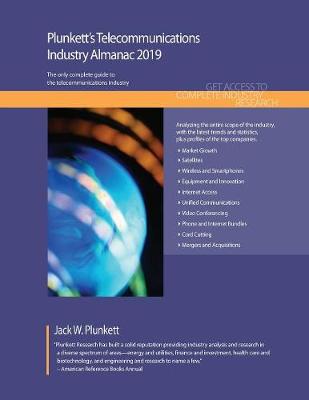 Book cover for Plunkett's Telecommunications Industry Almanac 2019