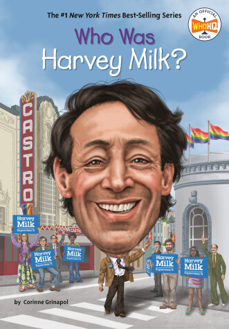 Book cover for Who Was Harvey Milk?