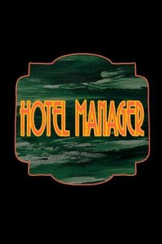Cover of Hotel manager
