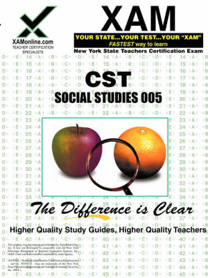 Book cover for NYSTCE CST Social Studies 005