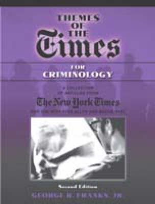 Book cover for Themes of the Times for Criminology (Valuepack item only)