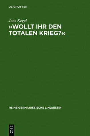 Cover of "Wollt Ihr Den Totalen Krieg?"