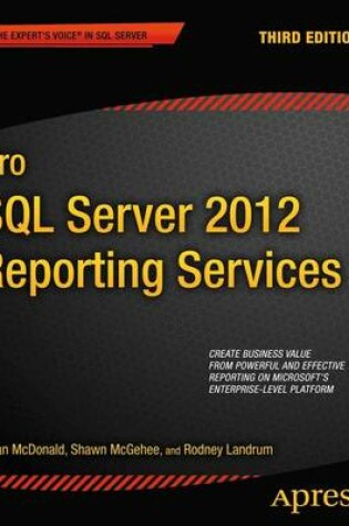 Cover of Pro SQL Server 2012 Reporting Services