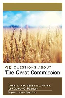 Book cover for 40 Questions about the Great Commission