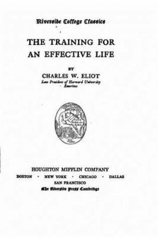 Cover of The training for an effective life