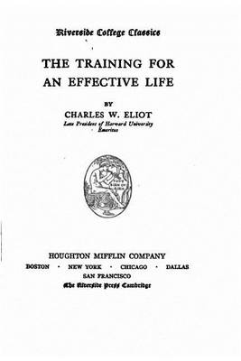 Book cover for The training for an effective life