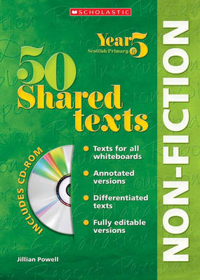 Cover of 50 Shared Non Fiction Texts for Year 05