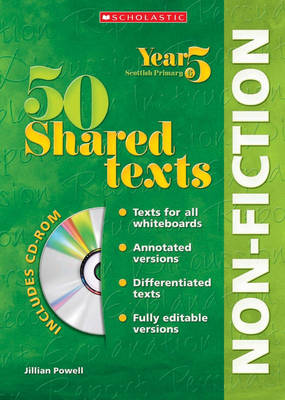 Book cover for 50 Shared Non Fiction Texts for Year 05