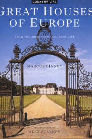 Cover of Great Houses of Europe