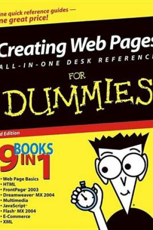 Cover of Creating Web Pages All-In-One Desk Reference for Dummies