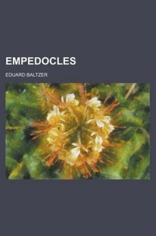 Cover of Empedocles