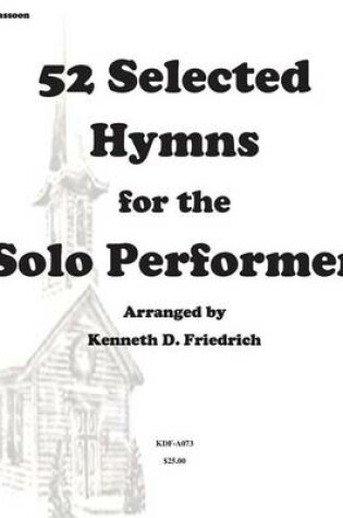 Cover of 52 Selected Hymns for the Solo Performer-bassoon version