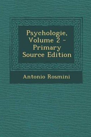 Cover of Psychologie, Volume 2