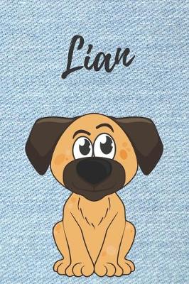 Book cover for Lian Notizbuch Hunde / Malbuch / Tagebuch