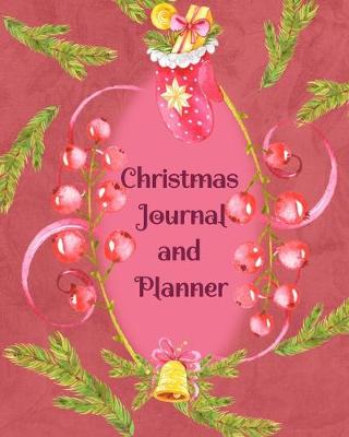 Book cover for Christmas Journal And Planner