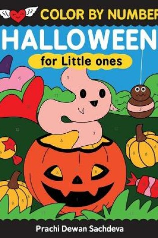Cover of Halloween Color By Number For Little Ones