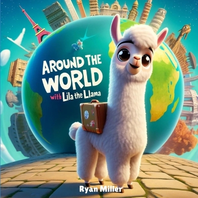 Book cover for Around the World with Lila the Llama