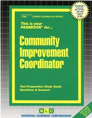 Book cover for Community Improvement Coordinator