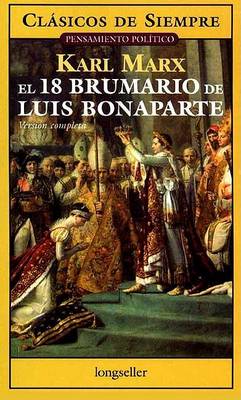 Book cover for El 18 Brumario