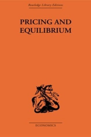 Cover of Pricing and Equilibrium