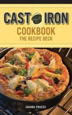 Book cover for Cast Iron Cookbook: The Recipe Deck