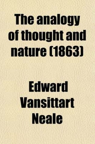 Cover of The Analogy of Thought and Nature