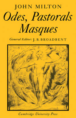 Cover of Odes, Pastorals, Masques