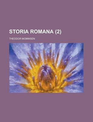 Book cover for Storia Romana (2)