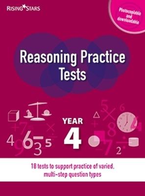 Book cover for Reasoning Practice Tests Year 4