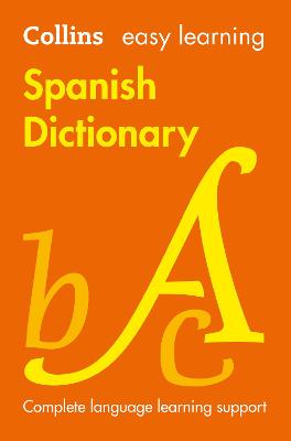 Book cover for Easy Learning Spanish Dictionary