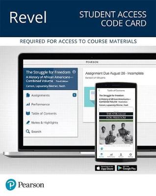 Cover of Revel for the Struggle for Freedom, Combined Volume -- Access Card