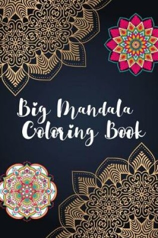 Cover of Big Mandala Coloring Book