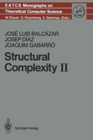 Cover of Structural Complexity II