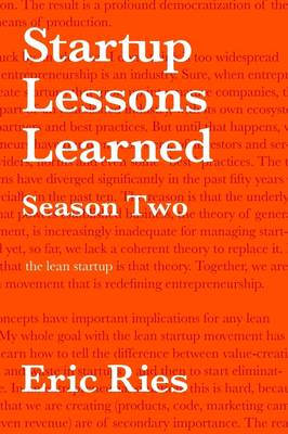 Book cover for Startup Lessons Learned: Season Two: The Lean Startup